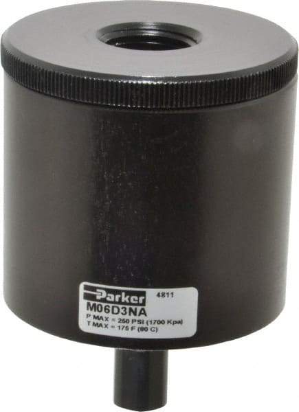 Parker - 1/2" Inlet, Drip Leg Condensate Drain - 1/8" NPT Outlet, 10 to 250 psi - Benchmark Tooling