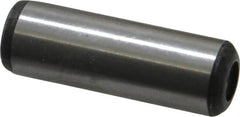 Value Collection - 1/2" Diam x 1-1/2" Pin Length Grade 8 Alloy Steel Pull Out Dowel Pin - 1 Rounded & 1 Threaded End - Benchmark Tooling