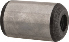 Value Collection - 5/8" Diam x 1" Pin Length Grade 8 Alloy Steel Pull Out Dowel Pin - 1 Rounded & 1 Threaded End - Benchmark Tooling
