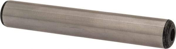 Value Collection - 5/8" Diam x 4" Pin Length Grade 8 Alloy Steel Pull Out Dowel Pin - 1 Rounded & 1 Threaded End - Benchmark Tooling