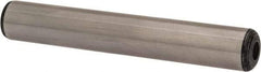 Value Collection - 5/8" Diam x 4" Pin Length Grade 8 Alloy Steel Pull Out Dowel Pin - 1 Rounded & 1 Threaded End - Benchmark Tooling
