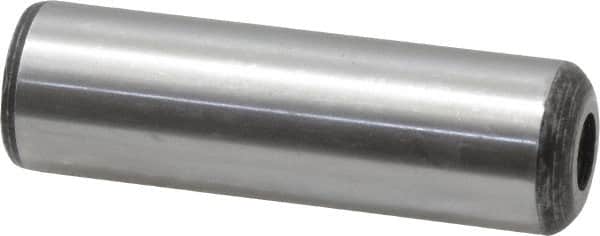 Value Collection - 3/4" Diam x 2-1/2" Pin Length Grade 8 Alloy Steel Pull Out Dowel Pin - 1 Rounded & 1 Threaded End - Benchmark Tooling