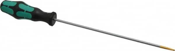 Wera - 298mm OAL Standard Slotted Screwdriver - Round Shank, Ergonomic Handle - Benchmark Tooling