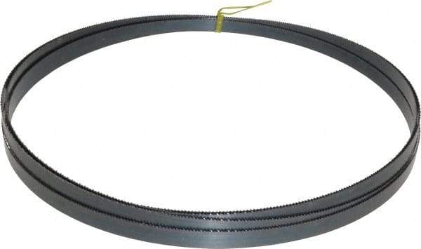 Starrett - 14 TPI, 14' 7" Long x 1/2" Wide x 0.025" Thick, Welded Band Saw Blade - Carbon Steel, Toothed Edge, Raker Tooth Set, Flexible Back, Contour Cutting - Benchmark Tooling