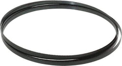 Starrett - 14 TPI, 12' Long x 3/8" Wide x 0.025" Thick, Welded Band Saw Blade - Carbon Steel, Toothed Edge, Raker Tooth Set, Flexible Back, Contour Cutting - Benchmark Tooling