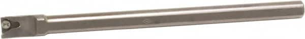 Sumitomo - 1" Min Bore Diam, 10" OAL, 3/4" Shank Diam, BSTJO Indexable Boring Bar - TPGT 33 Insert, Screw Holding Method - Benchmark Tooling