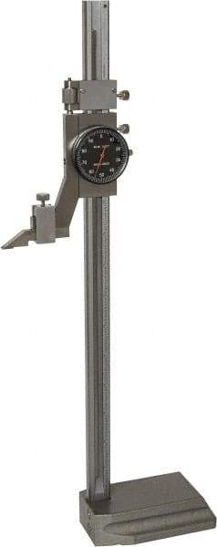 Value Collection - 12" Stainless Steel Dial Height Gage - 0.001" Graduation, Dial Display - Benchmark Tooling