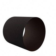 Made in USA - 80 Grit Aluminum Oxide Coated Spiral Band - 1-1/2" Diam x 1-1/2" Wide, Medium Grade - Benchmark Tooling