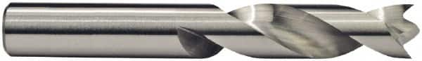 M.A. Ford - 4mm Spiral Flute Solid Carbide Screw Machine Drill Bit - Uncoated, Right Hand Cut, 22mm Flute Length, 54mm OAL, Straight Shank - Benchmark Tooling