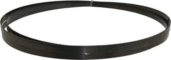 Disston - 14 TPI, 9' 6" Long x 1/2" Wide x 0.025" Thick, Welded Band Saw Blade - Carbon Steel, Toothed Edge, Raker Tooth Set, Flexible Back, Contour Cutting - Benchmark Tooling