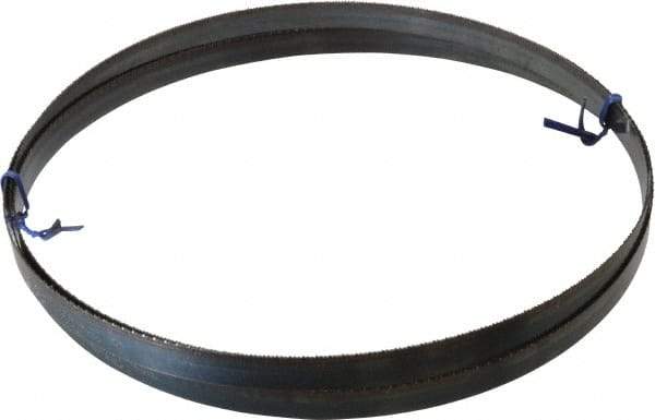 Disston - 14 TPI, 10' Long x 3/4" Wide x 0.032" Thick, Welded Band Saw Blade - Carbon Steel, Toothed Edge, Raker Tooth Set, Flexible Back, Contour Cutting - Benchmark Tooling