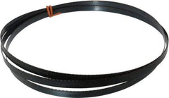 Disston - 10 TPI, 12' 6" Long x 3/4" Wide x 0.032" Thick, Welded Band Saw Blade - Carbon Steel, Toothed Edge, Raker Tooth Set, Flexible Back, Contour Cutting - Benchmark Tooling