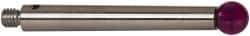 Renishaw - 0.1969 Inch Ball Diameter, Stainless Steel Stem, M3 Thread, Ruby Point Ball Tip CMM Stylus - 1.2205 Inch Working Length, 0.1378 Inch Stem Diameter, 1.2205 Inch Overall Length - Benchmark Tooling