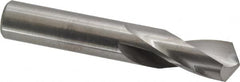 M.A. Ford - 31/64" 118° Spiral Flute Solid Carbide Screw Machine Drill Bit - Bright Finish, Right Hand Cut, 1-1/4" Flute Length, 3" OAL, Faceted Point, Straight Shank - Benchmark Tooling