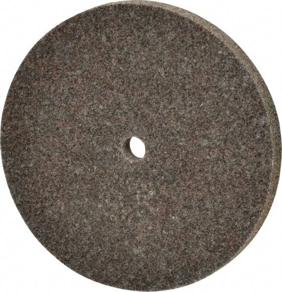 3M - 6" Diam, 1/2" Face Width, 1/2" Center Hole, Coarse Grade, Aluminum Oxide Deburring Wheel - Unitized, Hard Density 7 Grade, 7,500 RPM - Benchmark Tooling