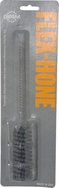 Brush Research Mfg. - 1" Bore Diam, 240 Grit, Silicon Carbide Flexible Hone - Extra Fine, 8" OAL - Benchmark Tooling