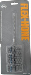 Brush Research Mfg. - 2" Bore Diam, 120 Grit, Silicon Carbide Flexible Hone - Fine, 8" OAL - Benchmark Tooling