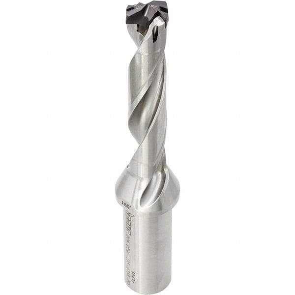 Iscar - 1.26 to 1.295" Diam, 5xD, 6.3" Max Drill Depth, 10.64" OAL, Replaceable Tip Drill - 10.64" OAL, 5xD Drill Depth by Diam Ratio - Benchmark Tooling
