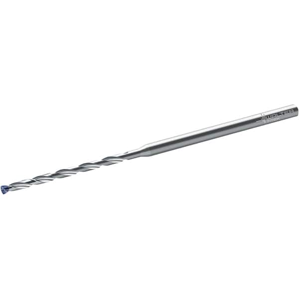 Walter-Titex - 2.3mm, 140° Point, Solid Carbide Micro Drill Bit - Benchmark Tooling