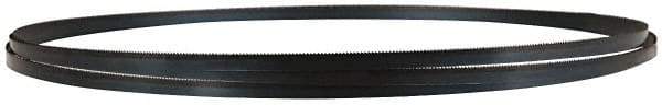 M.K. MORSE - 14 TPI, 11' 4" Long x 3/8" Wide x 0.025" Thick, Welded Band Saw Blade - High Carbon Steel, Toothed Edge, Raker Tooth Set, Flexible Back, Contour Cutting - Benchmark Tooling