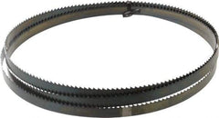 M.K. MORSE - 6 TPI, 6' 8" Long x 1/2" Wide x 0.025" Thick, Welded Band Saw Blade - High Carbon Steel, Toothed Edge, Raker Tooth Set, Flexible Back, Contour Cutting - Benchmark Tooling