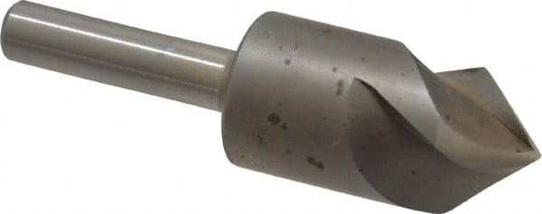 M.A. Ford - 5/8" Head Diam, 1/4" Shank Diam, 3 Flute 82° High Speed Steel Countersink - Benchmark Tooling
