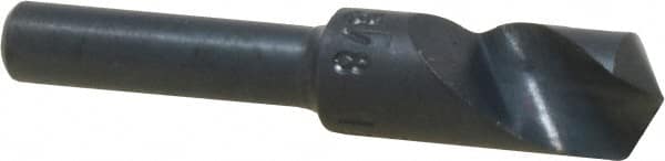 M.A. Ford - 3/8" Head Diam, 1/4" Shank Diam, 1 Flute 120° High Speed Steel Countersink - Benchmark Tooling