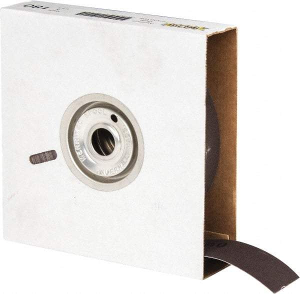 Tru-Maxx - 2" x 50 Yd 180 Grit Aluminum Oxide Cloth Roll - Very Fine Grade, J Weighted Backing - Benchmark Tooling