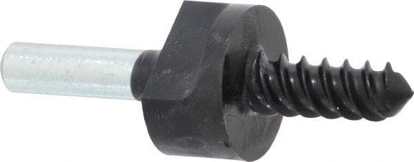 3M - 1/4" Shank Diam Unitized Deburring Wheel Mandrel - Compatible with 1 Inch, 1" Diam x 1" Wide x 3/16" Hole Deburring Wheels - Benchmark Tooling
