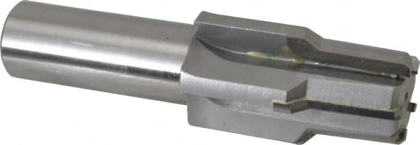 Scientific Cutting Tools - 1.173" Diam, 1.107" Small End Diam, 1" Straight Shank, 2.56" Flute, Taper Pipe Reamer - Benchmark Tooling