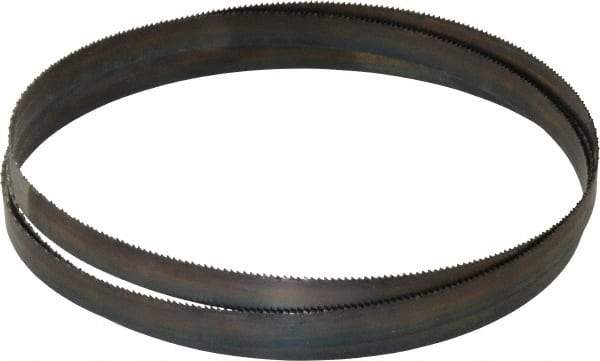 Disston - 14 TPI, 5' 4-1/2" Long x 1/2" Wide x 0.025" Thick, Welded Band Saw Blade - Carbon Steel, Toothed Edge, Raker Tooth Set, Hard Back, Contour Cutting - Benchmark Tooling