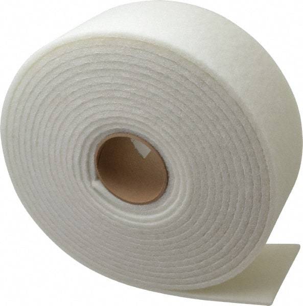3M - 30' Long x 4" Wide Nonwoven Roll - Very Fine Grade, White, Talc - Benchmark Tooling