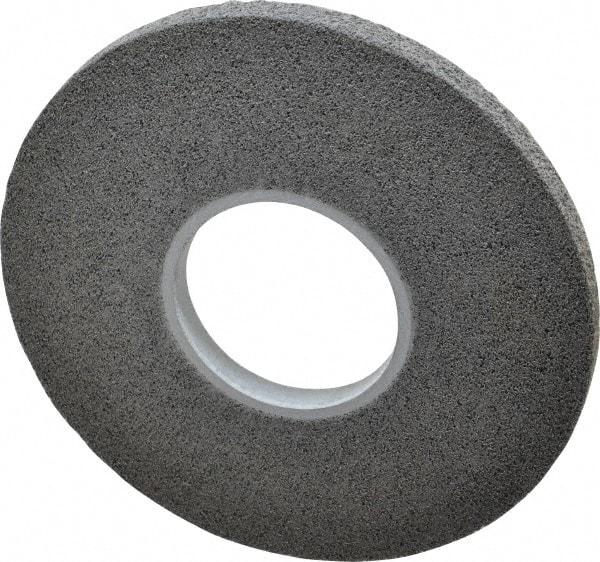 3M - 8" Diam, 1/2" Face Width, 3" Center Hole, Fine Grade, Silicon Carbide Deburring Wheel - Convolute, Hard Density 8 Grade, 4,500 RPM - Benchmark Tooling