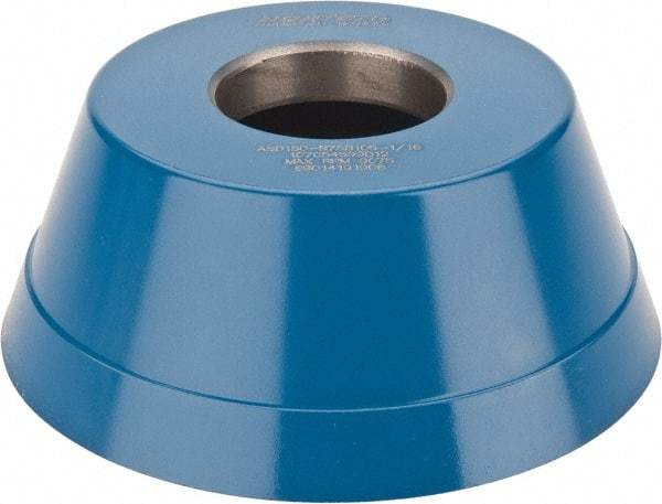 Norton - 3-3/4" Diam, 1-1/4" Hole Size, 1-1/2" Overall Thickness, 150 Grit, Type 11 Tool & Cutter Grinding Wheel - Very Fine Grade, Diamond, Resinoid Bond - Benchmark Tooling