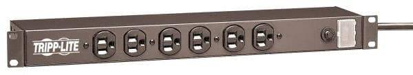 Tripp-Lite - 14 Outlets, 120 Volts, 15 Amps, 15' Cord, Power Outlet Strip - Rack Mount, 5-15P NEMA Configuration, 17-1/2" Strip, UL1449 3rd Edition - Benchmark Tooling