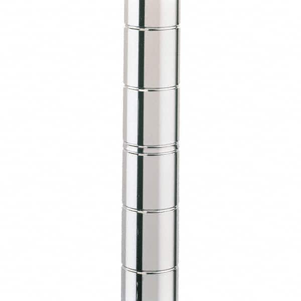 Metro - 1" Wide x 27" High x 1" Long Open Shelving Mobile Shelving Post - Benchmark Tooling