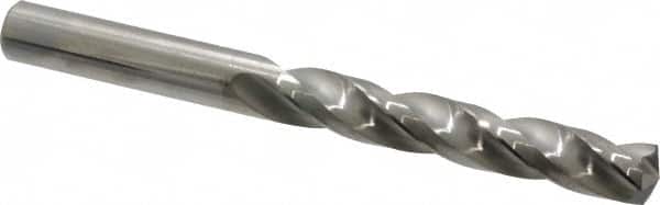 SGS - 29/64" 150° Solid Carbide Jobber Drill - Bright Finish, Right Hand Cut, Spiral Flute, Straight Shank, 4-3/4" OAL, Standard Point - Benchmark Tooling