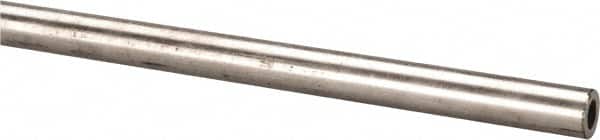 Made in USA - 6' Long, 1/4" OD, 304 Stainless Steel Tube - 0.049" Wall Thickness - Benchmark Tooling