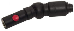 Prevost - 1/4 Swivel NPT Tru-Flate Automotive Pneumatic Hose Safety Coupler - Composite, 1/4" Body Diam - Benchmark Tooling