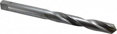 Made in USA - 31/32" 118° Spiral Flute Carbide-Tipped Taper Length Drill Bit - Benchmark Tooling