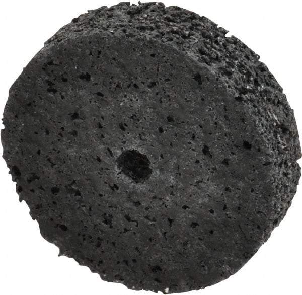 3M - 2" Diam, 1/2" Face Width, 1/4" Center Hole, Very Coarse Grade, Silicon Carbide Deburring Wheel - Unitized, Hard Density 7 Grade, 20,100 RPM - Benchmark Tooling