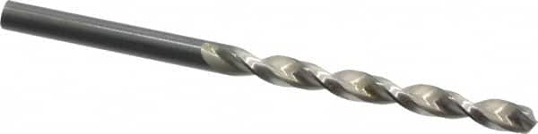 Walter-Titex - #16 130° Cobalt Jobber Drill - Oxide Finish, Right Hand Cut, Parabolic Flute, Straight Shank, 3-5/32" OAL, Split Point - Benchmark Tooling