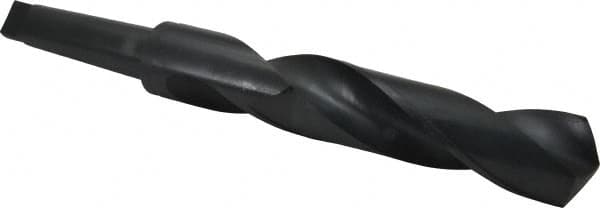 Interstate - 2-15/32", 5MT 118° Point High Speed Steel Taper Shank Drill Bit - Benchmark Tooling
