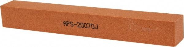Norton - 150 Grit Aluminum Oxide Square Polishing Stone - Very Fine Grade, 1" Wide x 8" Long x 1" Thick - Benchmark Tooling
