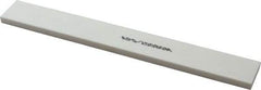 Norton - 180 Grit Aluminum Oxide Rectangular Polishing Stone - Very Fine Grade, 1" Wide x 8" Long x 1/4" Thick - Benchmark Tooling