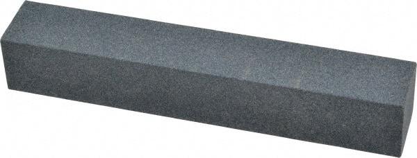 Made in USA - 120 Grit Aluminum Oxide Square Polishing Stone - Fine Grade, 1" Wide x 6" Long x 1" Thick - Benchmark Tooling