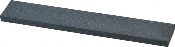 Made in USA - 150 Grit Aluminum Oxide Rectangular Polishing Stone - Very Fine Grade, 1" Wide x 6" Long x 1/4" Thick - Benchmark Tooling