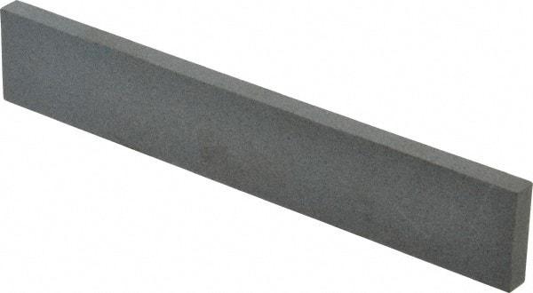Made in USA - 220 Grit Aluminum Oxide Rectangular Polishing Stone - Very Fine Grade, 1" Wide x 6" Long x 1/4" Thick - Benchmark Tooling