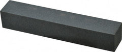Made in USA - 220 Grit Aluminum Oxide Square Polishing Stone - Very Fine Grade, 1" Wide x 6" Long x 1" Thick - Benchmark Tooling