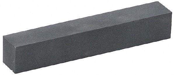 Value Collection - 220 Grit Silicon Carbide Rectangular Polishing Stone - Very Fine Grade, 1/4" Wide x 6" Long x 1/16" Thick - Benchmark Tooling